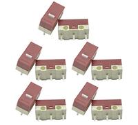 10 piezas ratón momentáneo botón de empuje interruptor límite 3 pines 20 millones para HUANO Silent Micro Switch Micro Switch Encendido/Apagado