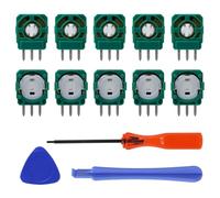 10 Piezas Repuesto de Sensor de Potenciómetro para Controlador Inalámbrico Ps5, Potenciómetro de Joystick de 2,3 K Para PS5, Módulo de Resistencia, Kit de Reparación de Joystick Analógico Alps