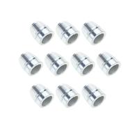 10 Piezas Saféy Manija Redonda Redonda Garadas De Acero Metal Manual Dividido Para Manija Trineo Garras