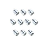 10 Piezas Saféy Manija Redonda Redonda Garadas De Acero Metal Manual Dividido Para Manija Trineo Garras