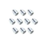 10 Piezas Saféy Manija Redonda Redonda Garadas De Acero Metal Manual Dividido Para Manija Trineo Garras