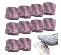 10 piezas sello con jabón,almohadillas de jabón de lana de acero,esponjas de limpieza para platos, sartenes, estufas y hornos y grasas rebeldes
