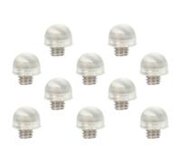 10 Piezas Silenciador de Tijera Cabello Mini, Metal | Accesorio Plegable de Corte, Reducción de Ruido, Fácil Limpieza, Uso Versátil, para Tijeras y Peluquería