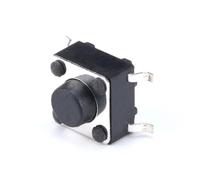 10 piezas SMD interruptor 6 * 6 * 4,3 mm 5/6/7/8/9/10/11/12/13/14/17 6X6 4 pines táctil botón pulsador microinterruptor interruptores de reinicio automático(6X6X4.3MM)