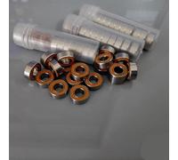 10 piezas SMR104 2OS 2RS MR104 ABEC7 4x10x4 mm Rodamiento for buques pesqueros cerámico híbrido de acero inoxidable 4 *(SMR74 4x7x2.5)