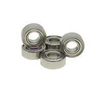 10 piezas SMR105ZZ Rodamiento 5x10x4 mm ABEC7 cerámico híbrido MR105 SMR105 ZZ L1050ZZ 5 * 4 de bolas for herramientas eléctricas(SMR74C-ZZ 4x7x2.5mm)