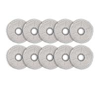 (10 Piezas) T30 Pro Omni Almohadillas para mopa ECOVACS DEEBOT T30 Pro Max/ T30S/ T30S Combo/ X5 Pro Omni/ X2 Omni/ X2 Pro/ T20 Omni/ X1 Omni/ X1 PRO Omni/ X1 PLUS/ T10 Omni/ T10 Turbo/Yeedi M12 Pro