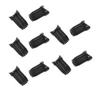 10 Piezas Tapa del Reposapiés de Silla de Ruedas Negra de | Accesorio para Ayuda de Movilidad, Ajuste 4, 00x2, 30x2, 30cm, Protección Antidesgaste, Estabilidad