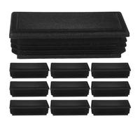 10 Piezas Tapón para Patas de Muebles de Tubo Cuadrado 45x75 MM | Cubierta para Extremos, Acabado Limpio, Protección de Bordes, Uso en Patas de Mesa y Banco