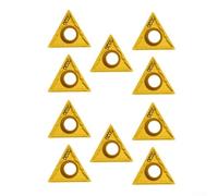 10 piezas TCMT16T304-HMP NC3020 carburo indexable para insertos de torneado CNC para acero, acero inoxidable y hierro fundido