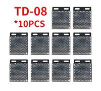 10 piezas TD-08 Sensor fotoeléctrico Interruptor Reflector E3JK-R4M1 E3F-R2N1 Reflector TD-09(TD-08 10PCS)