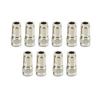 10 Piezas Tipo N Abrazadera Macho RG8 LMR400 RG165 RG213 7D-FB Conector Coaxial RF