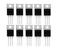 10 Piezas Transistores MOSFET IRFZ44N de Canal N, Rectificadores de Potencia, 49A 55V, Ideales para Aplicaciones de Conmutación de Alta Potencia