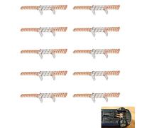 10 Piezas Trencillas Dobles para Carrera Digital 124, Digital 132 y Evolution a partir de 2007, Palas Guía Accesorios de Repuesto para Pistas de Slot, Control Bluetooth de Smartphone, Tablet o PC