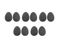 10 piezas universales adhesivas negras para zapatos, almohadillas antideslizantes para zapatos de baile y tacones altos