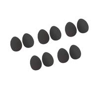 10 piezas universales adhesivas negras para zapatos, almohadillas antideslizantes para zapatos de baile y tacones altos