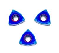 10 piezas WCMT030208FN WCMT040208FN WCMT050308FN WCMT06T308FN WCMT080412 FN LY7010 Herramienta de torneado CNC Fresado Cuchilla corte(WCMT080412FN LY7010)