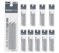[10 piezas] ZER3-1 2 piezas Pentel para borradores profesionales (importación de Japón)