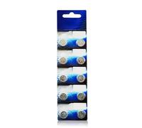 10 pilas alcalinas AG12 LR43 de 1,5 V para calculadoras y relojes
