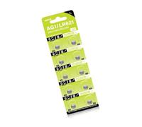 10 pilas de botón AG1 de 1,55 V LR621 LR60 SR621SW SR60 SR60L SR60 L621