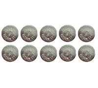 10 Pilas de botón de 1,55 V para Reloj AG6 AG-6 LR920 LR69 LR921 GP371