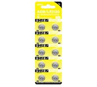 10 pilas de botón LR1120 de 1,5 V, fuente de alimentación alcalina estable para dispositivos y accesorios, reemplaza la batería AG8/CX191/D381 para collar de mascotas