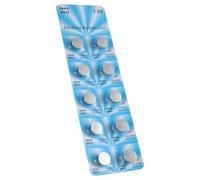 10 pilas de botón para dispositivos electrónicos AG13 LR44 A76 357 357A LR1154 SR1154 SR44 1.5V