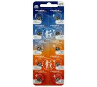 10 pilas Renata SR616SW 321 Silver Oxide 1,55 V