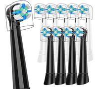 10 pinceles de repuesto compatibles con oral B iO, para adultos | Cabezales de Cepillos de Dientes para iO 2 -10, Cepillo de Dientes Eléctrico, Limpieza Profunda, Tapa Anti-Polvo