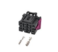 10 pines 4F0937743B 4F0937733B Enchufe del interruptor de calefacción del asiento eléctrico del automóvil Conector del portón trasero eléctrico 4F0937733 4F0937743(Bianco,1 set)