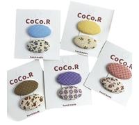 10 pinzas para el pelo de tela, bonitas pinzas laterales hechas a mano con coloridos patrones florales que no dañan tu cabello