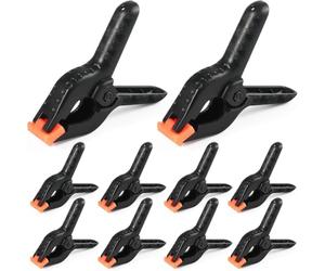 10 Pinzas Resorte Plástico 4,5 Pulgadas Para Arcos Globos | Abrazaderas Resistentes Para Arcos, Soportes Fondo, Carpintería, Fotografía, Manualidades Y Decoración