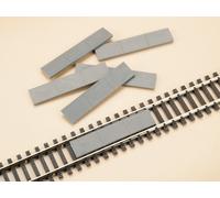 10 Pista Crossing Hormigón Placas -track Ranuras Ho / Tt Calibre Auhagen De