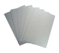10 placas de mica para hornos microondas, cubiertas aislantes de guía de ondas