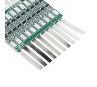 10 placas de protección de batería de litio de iones de litio de 3 A 3,7 V con sobrecarga, sobredescarga, protección contra cortocircuitos para varias formas de batería