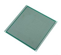 10 placas de prototipado PCB de 10 x 10 cm FR4 de doble cara para Arduino DIY Electronics - Separador soldable chapado en oro con paso de 2,54 mm