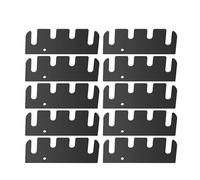 10 placas espaciadoras de acero inoxidable para bisagras de puerta, hardware de repuesto, arandelas de refuerzo, fácil de instalar, arandelas de bisagra de metal para alineación