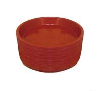 10 platillos para macetas, base de bandeja de agua de plástico, construcción de polipropileno resistente, compatible con agujero de drenaje estándar (PB180 17,8 cm)