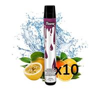 10 Pods Desechables 600 Caladas, Vaper Desechable, Cigarrillo Electrónico Desechable, Sin Nicotina