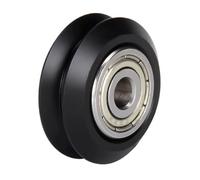 10 poleas de plástico for rodamientos ruedas, modelos pequeños y grandes, engranajes tensores for impresora 3D(Yellow)