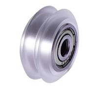 10 poleas de plástico for rodamientos ruedas, modelos pequeños y grandes, engranajes tensores for impresora 3D(WHITE)