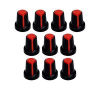 10 pomos de guitarra con forma redonda, accesorios de ABS, control de guitarras para mejorar los volúmenes y controles de tono, volúmenes de ABS