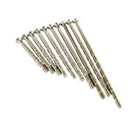 10 pomos recortables M4 con cerradura de manija, tornillos de seguridad for puertas y accesorios de ferretería(10pcs M4x60mm)