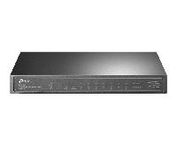 10-PORT 1G POE+ SWITCH 63W POE POWER STEEL CASE IN