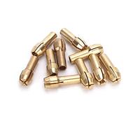 10 portabrocas de 0,5 - 3,2 mm, mini mandril de latón, para amoladora eléctrica, herramienta giratoria (diámetro de cola 4,3 mm)