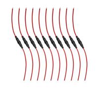 10 prácticos soportes de fusibles en línea de 5 x 20 mm para una fácil instalación y uso multiusos en proyectos eléctricos