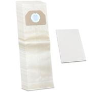 10 Premium Bolsas para aspiradora compatibles con Kärcher 2701, 2701 TE, 2701TE, 2801, 2801 Plus, 2801plus, A 2701-10 Piezas, Papel, con 1 microfiltro, Accesorios, repuestos