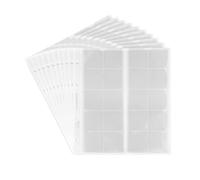 10 Prophila Hojas para Monedas, de 20 divisiones de 34 mm Ø