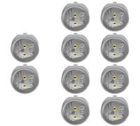 10 protectores de enchufe de silicona a prueba de polvo para enchufe eléctrico del hogar, tapa esencial para niños