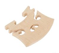 10 puentes de arce para violín de tamaño completo 4/4, piezas de repuesto de madera sin terminar con grano fino para una transmisión de sonido óptima y para un fácil ajuste, esencial